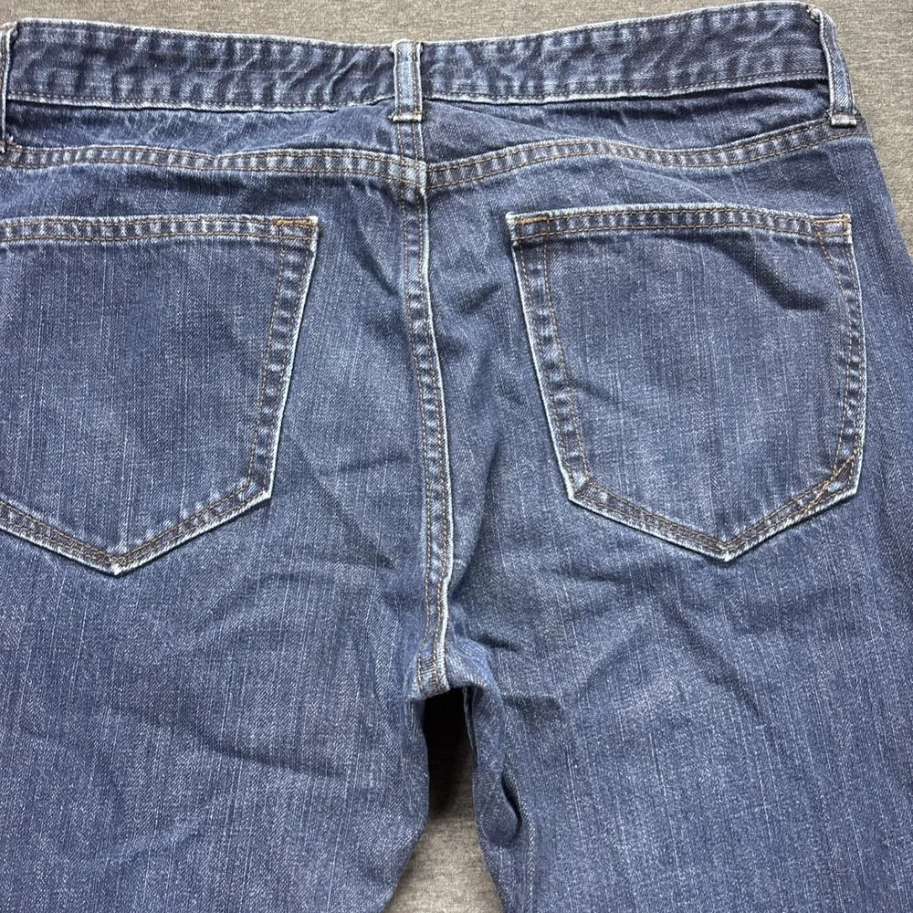 Banana Republic Jeans Mens 32x29 Slim Straight Dark Wash Blue Denim Streetwear